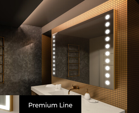 Lustro Łazienkowe Podświetlane LED06 #3
