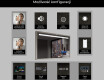 Lustro Łazienkowe Prostokątne LED Loft FrameLine L12 #7