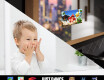 Lustro Łazienkowe Prostokątne LED Loft FrameLine L128 #9
